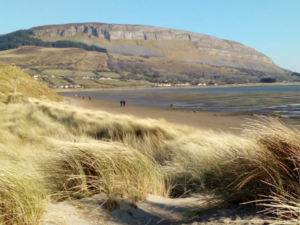 Strandhill Beach with Knocknarea